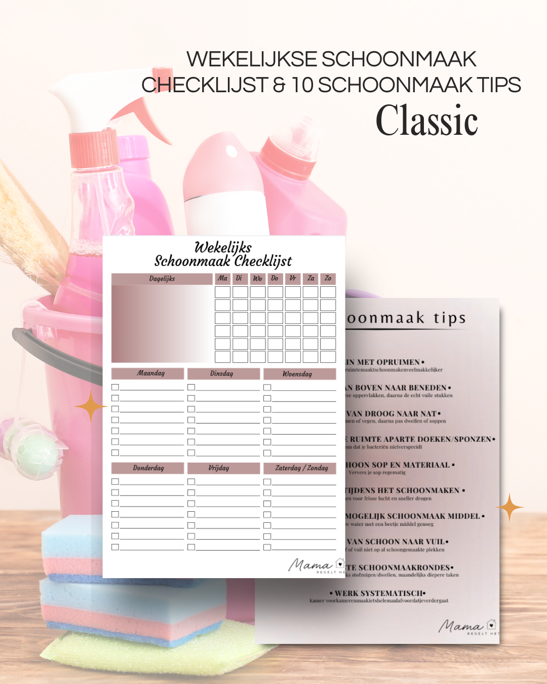 Schoonmaakrooster huishouden – overzicht en structuur zonder stress